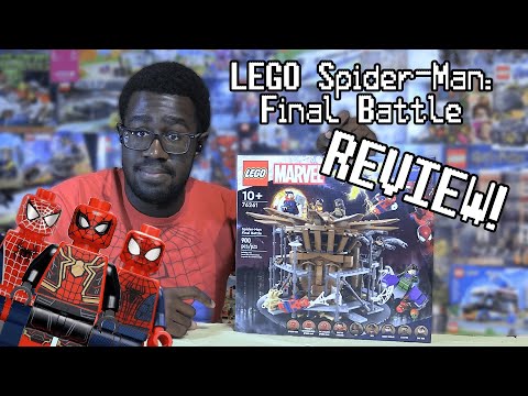 LEGO SPIDER-MAN FINAL BATTLE Set Review (and animation)!