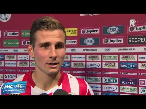 Paco van Moorsel na afloop van Sparta - FC Oss