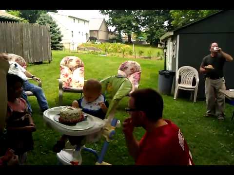 First Birthday Cake for Kayden!