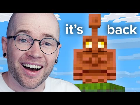 No way.. They Added COPPER GOLEMS?! (Minecraft Part 22)