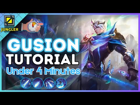 4-Minute Gusion Tutorial in the Jungle || (MLBB S37) 2025