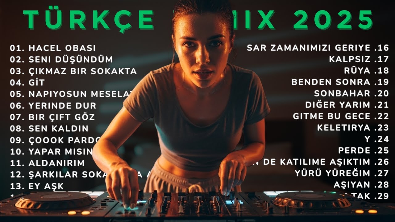 Türkçe Remix 2025 🎧 100 Dakika Kesintisiz Deep House Mix (Harem House)