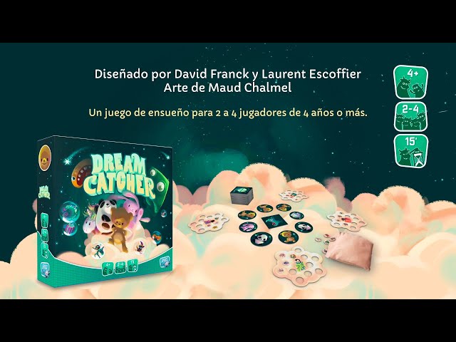 Vídeo relacionado con Asmodee | Dream Catcher | Juego de Mesa Infantil | A Partir de 4 Años | De 2 a 4 Jugadores | 15 Minutos por Partida | Español
