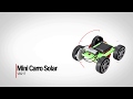 Video - Mini Carro Solar Autônomo com Motor e Painel Fotovoltaico - Kit VB217