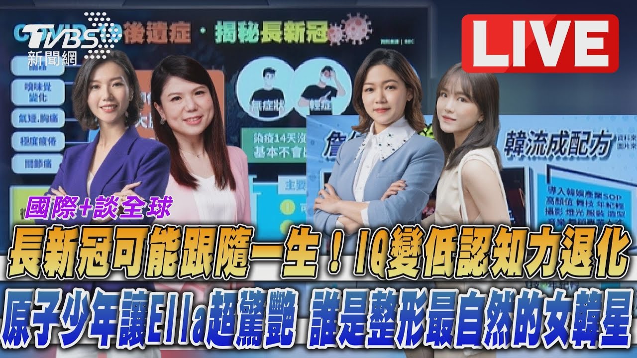 《TVBS國際+談全球》長新冠恐跟隨一生　《原子》選手讓Ella超驚艷