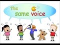 We All Sing In The Same Voice