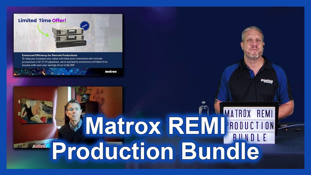 Boost Efficiency, Save Big with Matrox REMI Workflow Bundle