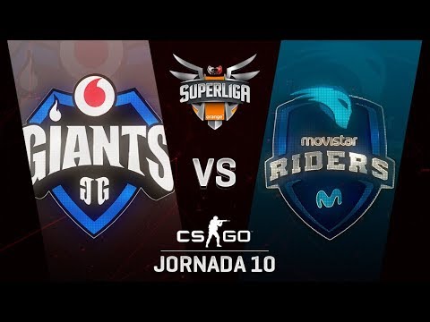 VODAFONE GIANTS VS MOVISTAR RIDERS - MAPA 1 - SUPERLIGA ORANGE - #SUPERLIGAORANGECSGO10
