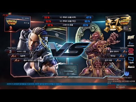 Tekken 7 tabibito (M raven) VS eyemusician (yoshimitsu)