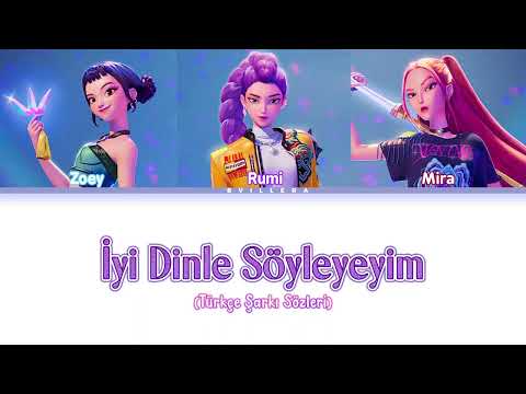 HUNTRIX - İyi Dinle Söyleyeyim Türkçe Şarkı Sözleri《Color Coded Lyrics》