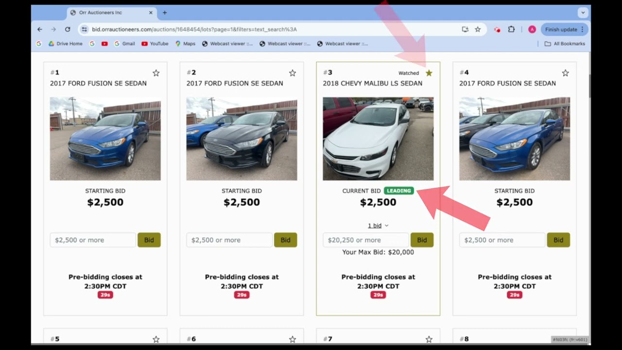 Orr Pre-bid Webcast Bidder Tutorial