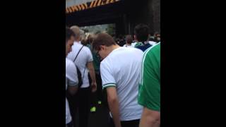 preview picture of video 'FC St.Gallen Fans in Swansea'