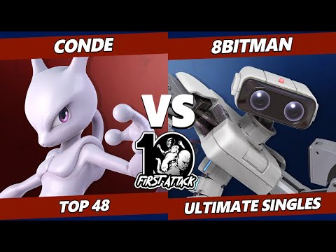 First Attack 2022  - Conde (Mewtwo) Vs. 8BitMan (ROB) Smash Ultimate Tournament