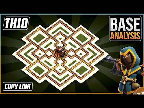New BEST TH10 HYBRID/TROPHY[defense] Base 2021!!  Town Hall 10 Trophy Base Design - Clash of Clans