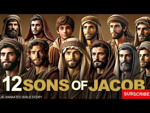 The Blessing of the Tribes of Israel – Genesis 49 - Jacob Blesses his sons / AI Animated Bible Story