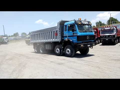 Mercedes 3535 Blue in operation