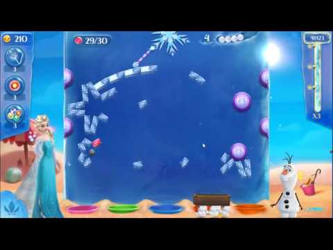 Frozen Free Fall: Icy Shot Bonus Level 30-3 ☃☃☃