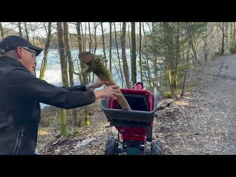 TARGUS, kompostkvarn med elstart - 420 cc