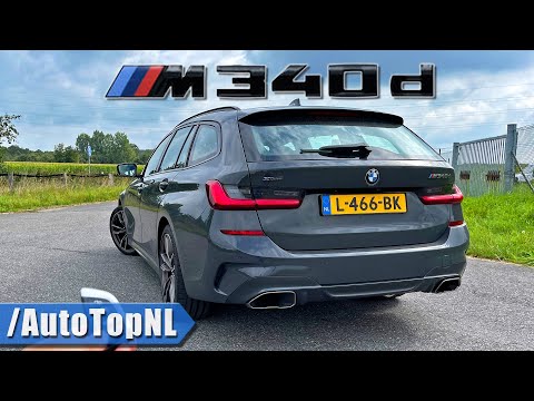 BMW 3 Series G21 M340d xDrive | REVIEW on Autobahn by AutoTopNL