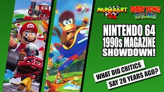 Mario Kart 64 vs. Diddy Kong Racing: 1990s Critics Pick the Winner
