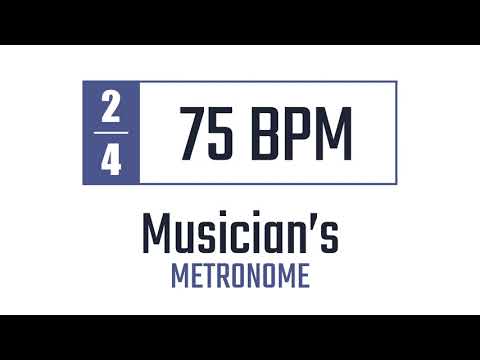 75 BPM - 2/4 - Metronome