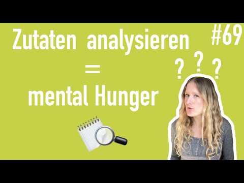 Mentaler Hunger vs. körperlicher Hunger - was ich esse 69 [365 Tage von ED zu Recovery]
