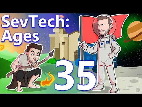 SevTech: Ages w/ CaptainSparklez: EP 35 - BLAZE RODS SHOULD BE EASY, RIGHT?