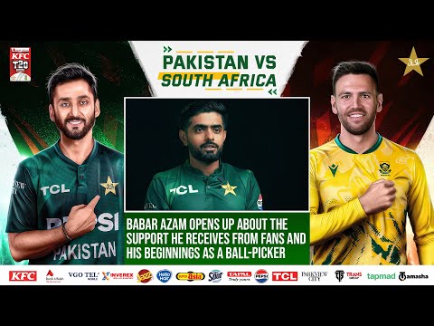 Babar Azam opens up about the support he receives from fans and his beginnings as a ball-picker 🎙️