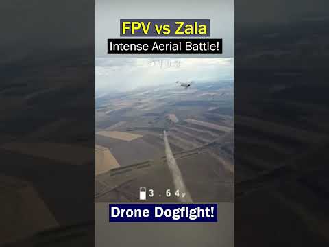 Drone Dogfight: FPV vs  Zala Recon Drone!