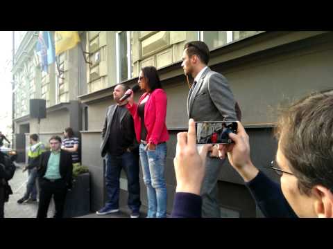 Leoš Mareš, Patrik Hezucký, Lucie Šilhánová: manifestace za Ranní show