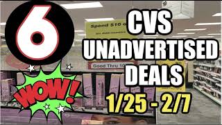 CVS UNADVERTISED DEALS (1/25 - 2/7)