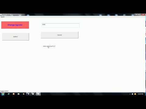 Java with Netbeans in Hindi Part 5 | Demo On Buttons TextFields Labels