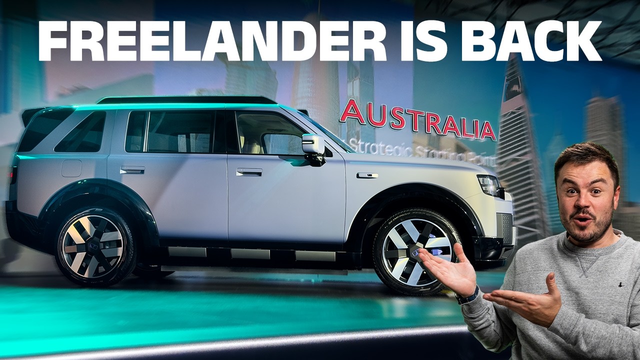 Freelander 8 first look: JLR and Chery collab on a new off-road SUV