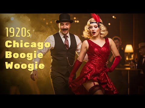Boogie Woogie Nights | 1920s Piano & Harmonica Music to Dance All Night Long