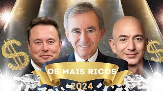 As 10 Pessoas Mais Ricas do Mundo em 2024