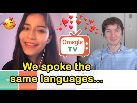 A MATCH Made in Language HEAVEN! - Omegle