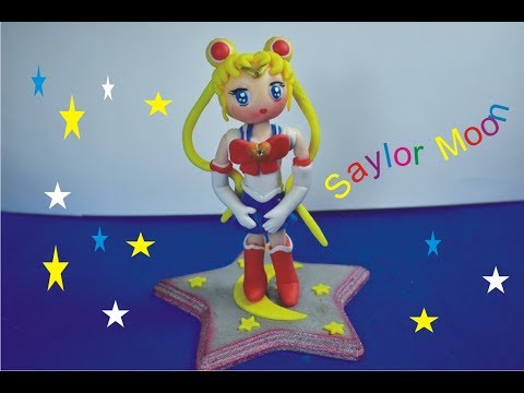 Saylor Moon en porcelana fría