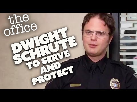 Dwight Schrute TO SERVE AND PROTECT | The Office US | Comedy Bites