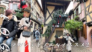 ノエルの妖精が散策する、フランスの最も美しい村のクリスマスマーケット【エギスハイム】Marché de Noël de Eguisheim 2022 [ENG SUB]