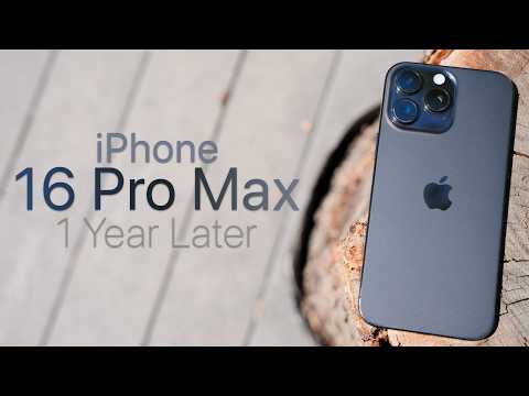 iPhone 16 Pro Max - 1 Year Later Review (Battery Health)