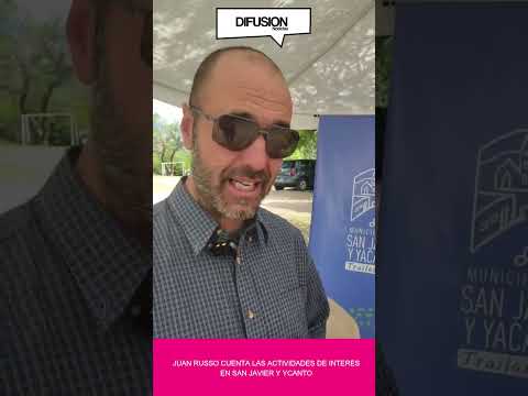 EL ENCARGADO DE TURISMO DE SAN JAVIER Y YACANTO CUENTA ACTIVIDADES PARA TURISTAS