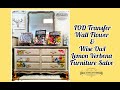 How To Apply IOD Transfer Wall Flower Wise Owl Lemon Verbena Furniture Salve Trash To Treasure