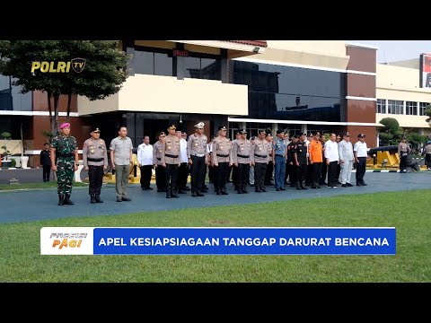 POLDA JATIM MENGGELAR APEL PASUKAN KESIAPAN TANGGAP DARURAT BENCANA