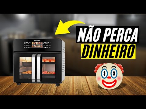 Air Fryer MONDIAL FRENCH DOOR 25L Vale a Pena Cozinha 2 Coisas ao Mesmo Tempo!