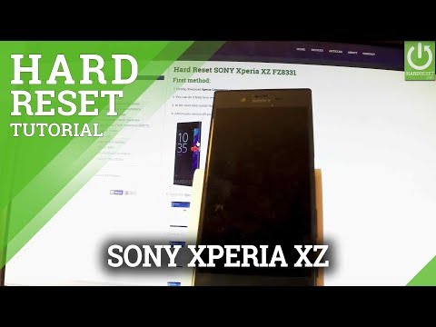 SONY Xperia XZ HARD RESET / Restore Android / Format Data