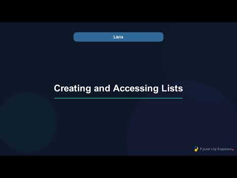 Python Lists Explained Create Modify Loop Through Lists Module 9