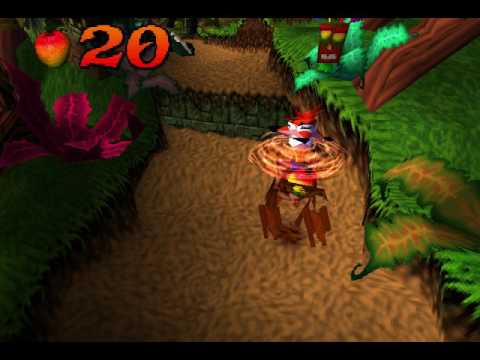 Crash Bandicoot (PS1) - Demo - Jungle Rollers (NTSC/U) (480p)