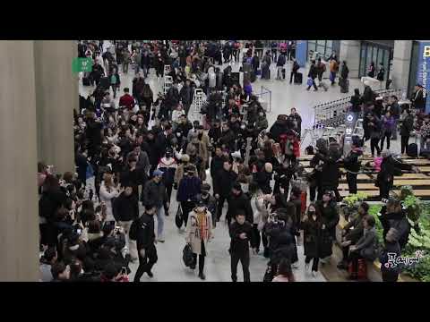 171126 워너원(Wanna One) 인천국제공항 입국현장 분위기 직캠 by 포에버
