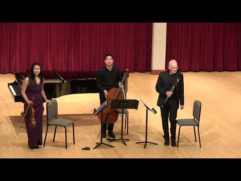 Ingolf Dahl, Concerto a tre for Clarinet, Violin, and Cello