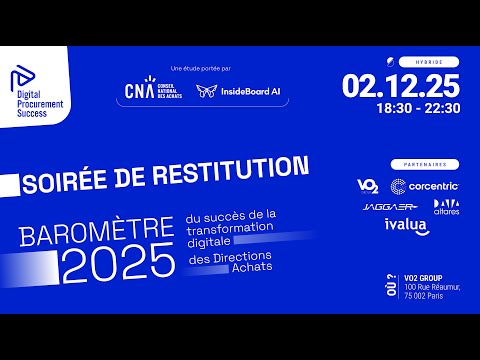 Soirée de restitution DPS5